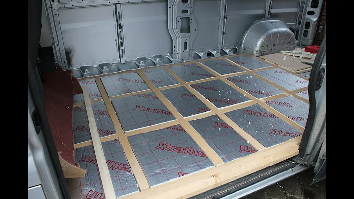 Part 1: Floor - Converting a Citroen Relay panel van into a Motorhome