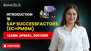 Intro | SAP SuccessFactors (EC+PMGM) | ZaranTech DotCom