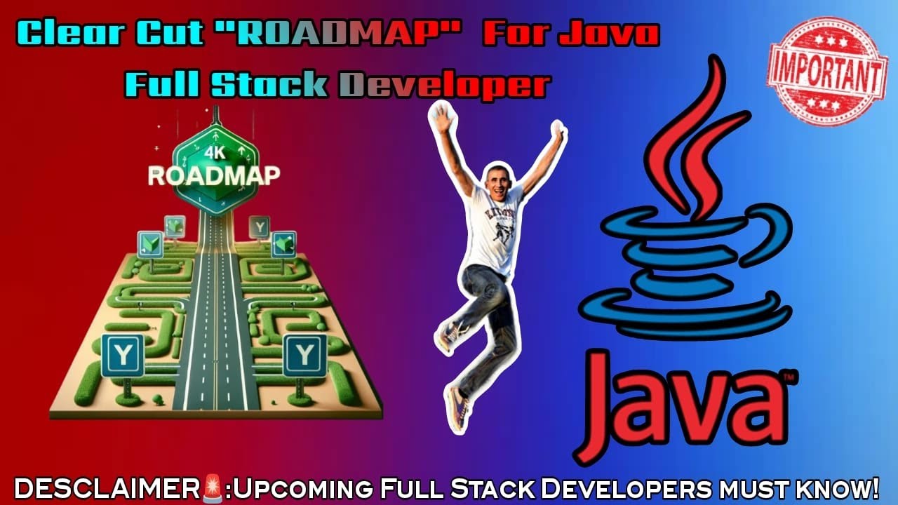 FULL STACK JAVA DEVELOPER ROADMAP || JAVA || COURSE || FULL STACK || JAVA DEVELOPER
