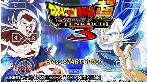 NEW DBZ TTT BUDOKAI TENKAINCHI 3 ISO PSP DOWNLOAD WITH PERMANENT FIX MENU DOWNLOAD.....