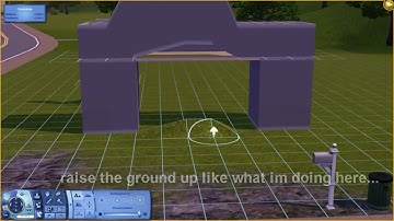 The sims 3 tutorial - how to make a nice main entrance to your house