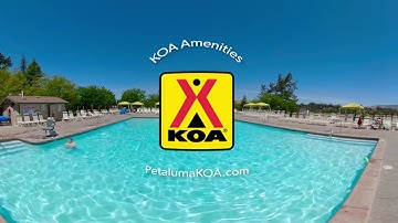Explore the Amenities at San Francisco North Petaluma KOA in 360 Video
