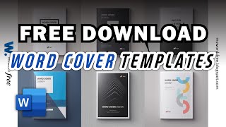 Free Download Word Cover Templates