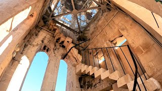 CLIMBING THE NARROWEST STAIRS KNOWN TO MAN! 500 YEAR-OLD KORČULA CATHEDRAL (4K)