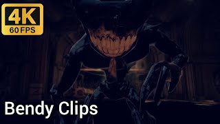 Bendy Clips For Edits 4K 60Fps Bendy And The Dark Revival