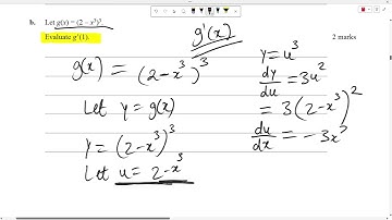 VCE 2017 METHODS EXAM 1 Question 1b