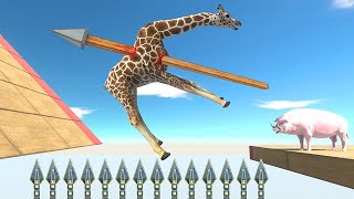 Piggy is Protected With Giant Arrow - Animal Revolt Battle Simulator by Simulator60 16,714 views 1 month ago 8 minutes, 33 seconds