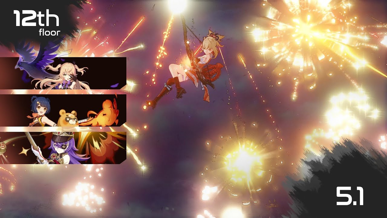 Yoimiya Over-Firework and Arlecchino Melt (5.1)