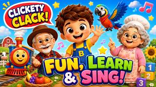 Fun And Educational Bobo & Bingo Songs 🚂 Animals, Learning & Adventures For Kids L Bobobingo Tv