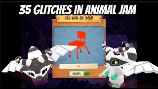 35 EPIC GLITCHES ON ANIMAL JAM THAT YOU NEED TO TRY! | Bandits Animal Jam