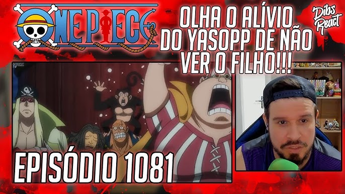 One Piece Episódio 1081  Data, Horário de lançamento e onde assistir