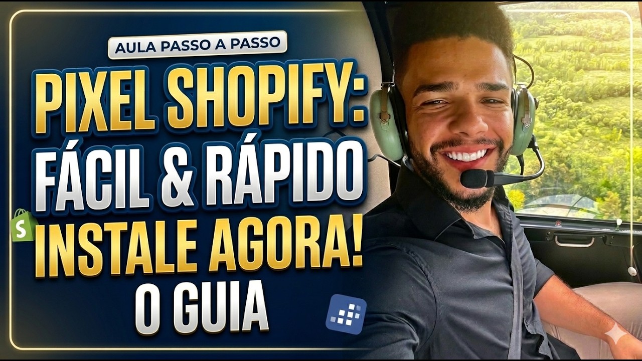 Como Instalar o Pixel na Sua Loja Shopify (Passo a Passo Simples) - YouTube
