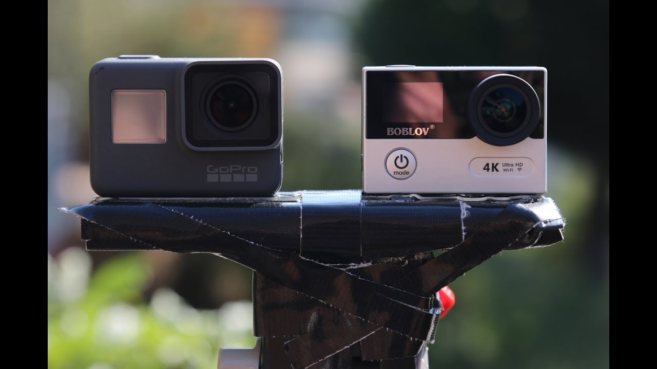 dronesense Boblov 4K X6 Sports Action Camera Vs Gopro 5 Black Edition. Save your cash!