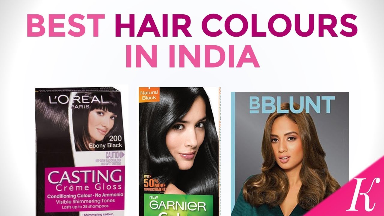 9 Best Hair Colours in India with Price - YouTube