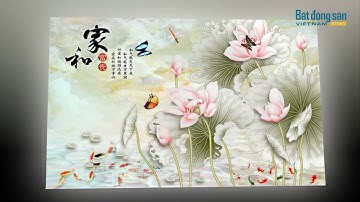 Đại cát đại lợi từ treo tranh  trong nhà