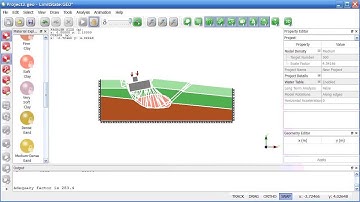 Rapid analysis of combined slope and footing problem with LimitState:GEO