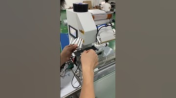 Folding labeling machine is mainly suitable for products such as wires, tubes, and cables#labeler