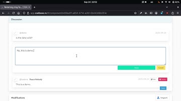 Collaboration in CADBase: Using Comments and Edits