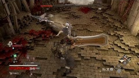 Attendant of the Relics mini-boss fight — Code Vein