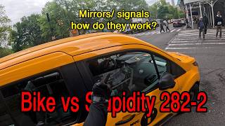 Bike vs Stupidity 282-2 😁😁😁