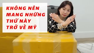 Những Món Bị Cấm Mang Vô Nước Mỹ - Đóng Gói Khô Cá Đông Đá Như Thế Nào Để Không Bị Hải Quan Chặn Lại