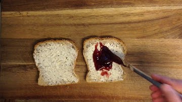 How to Make A Jam Sandwich (for kids)