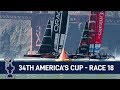 34th America's Cup Race 18 USA vs. NZL | AMERICA'S CUP