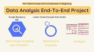 Google Big Query & Google Data Studio Part 7:Data Analyst Portfolio Project