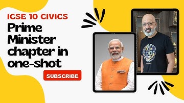 Premier en Raad van Ministers (Eénmalige uitleg) ICSE Klas 10 #civicswithsudhirsir