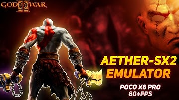 God of War 2 Aethersx2 emulator Gameplay on Poco X6 pro | Mediatek Dimensity 8300 ultra