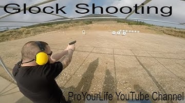 Glock Shooting At Range With GoPro Hero 3+ Black