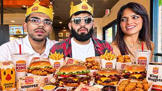 N3on Burger King Mukbang With Arman Tsarukyan & Nina Drama!