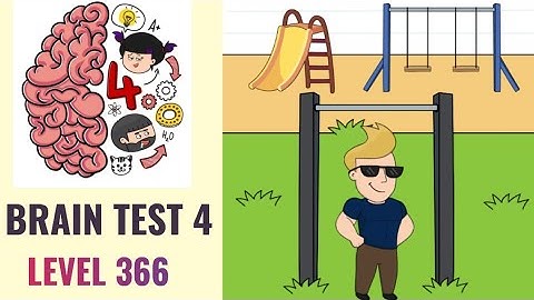 🧠 Brain Test 4 Level 366 | Gymmy wants to do some pull-ups | Walkthrough