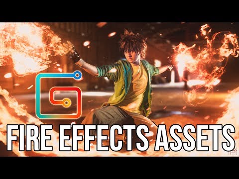 Custom Fire Effects Photo Asset Pack