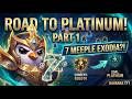 HITTING 7 MEEPLE EXODIA! 😱 | Road to Platinum Part 1 | TFT Set 17