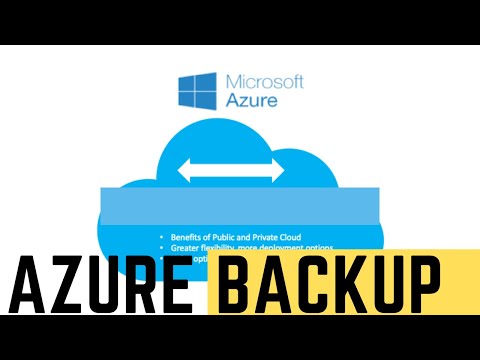Video: Microsoft Azure Backup Server nədir?