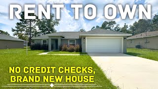 🔑Rent To Own In Ocala FL | Move In Ready Single Family Home Virtual Tour 