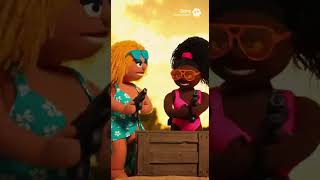 Soft Ticket to Hawaii - Big Guns and bikinis action parody screenshot 5