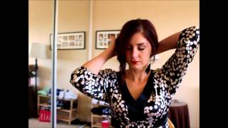 Easy Messy Side Bun