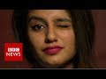 Priya varrier the actress whose wink stopped india  bbc news