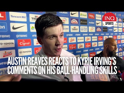 Austin Reaves reacts to Kyrie Irving's comments on his ball-handling skills