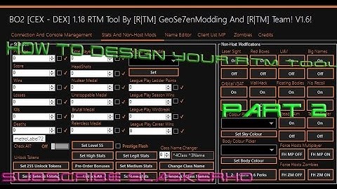 How To Design Your RTM Tool | Tutorial 2014 | Part 2