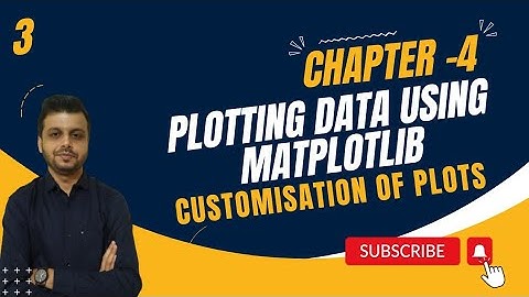 CLASS 12 INFORMATICS PRACTICES | CHAPTER-4  | Plotting Data using Matplotlib