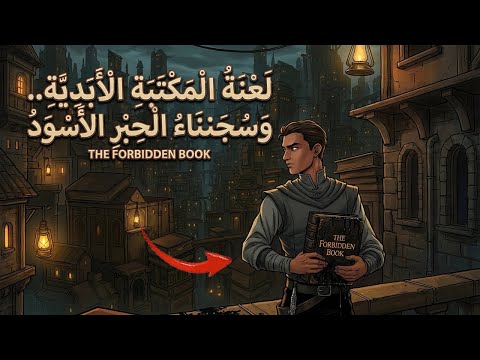 حكاية مصورة ل ع ن ة ال م ك ت ب ة ال أ ب د ي ة و س ج ن اء ال ح ب ر ال أ س و د