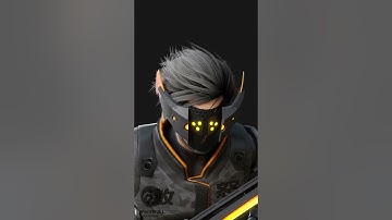 Game Ready Ninja Cyborg - Mannequin Rig UE5