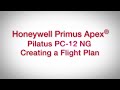 Honeywell primus apex pilatus pc12 ng cration dun plan de vol  formation  honeywell aronautique