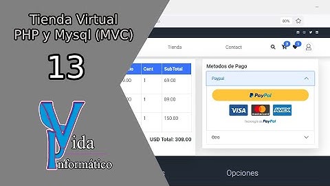 13 Tienda virtual PHP y MySQL - Agregar productos al carrito parte 02