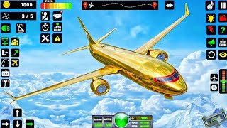 Simulatore di volo aereo in città - Atterraggio di emergenza Boeing - Gameplay Android screenshot 4