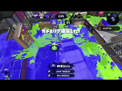 スプラトゥーン2マニューバーキル集 【ピースサイン】