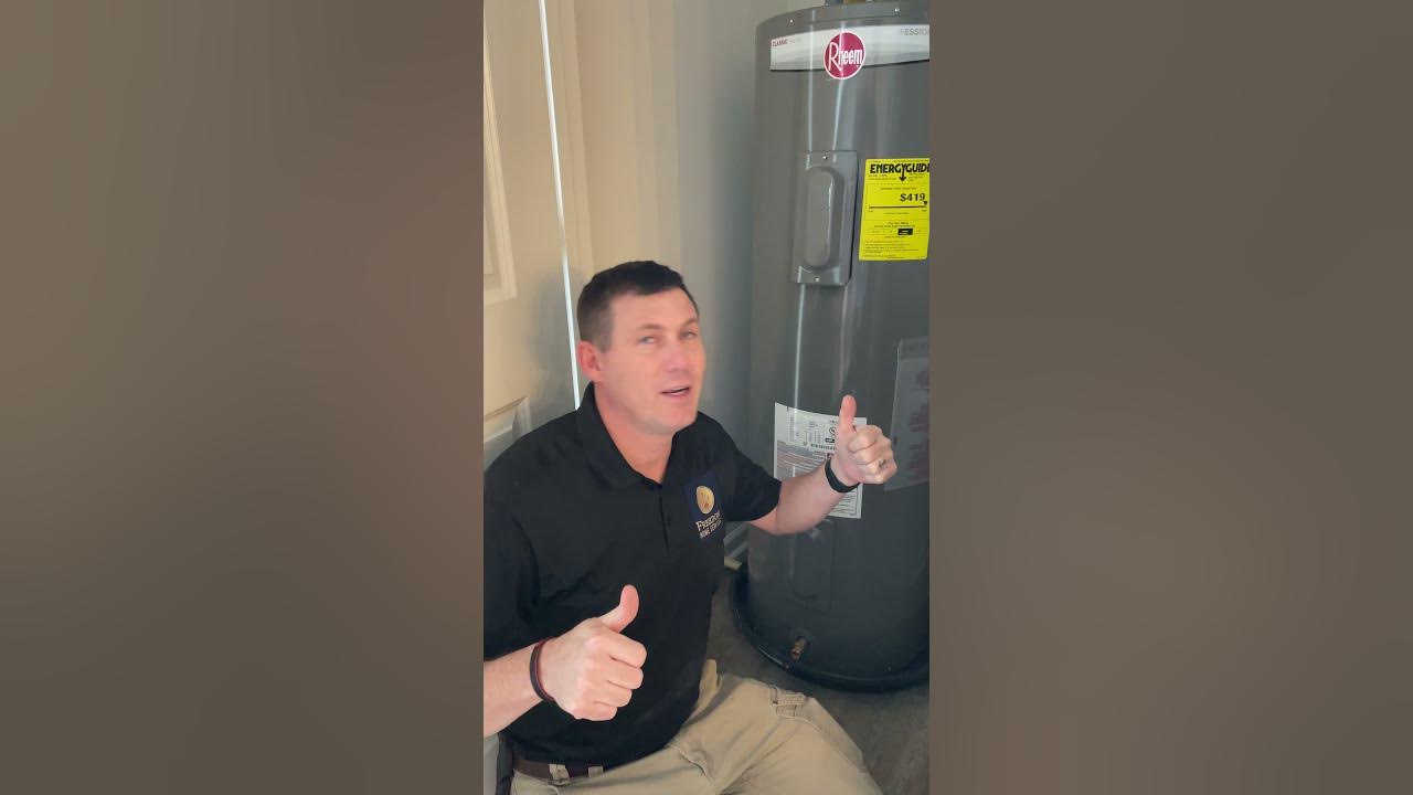 How to adjust the temperature of your water heater YouTube